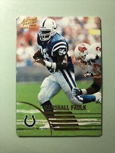 Marshall Faulk #6 Football Cards 1995 Action Packed Rookie & Stars