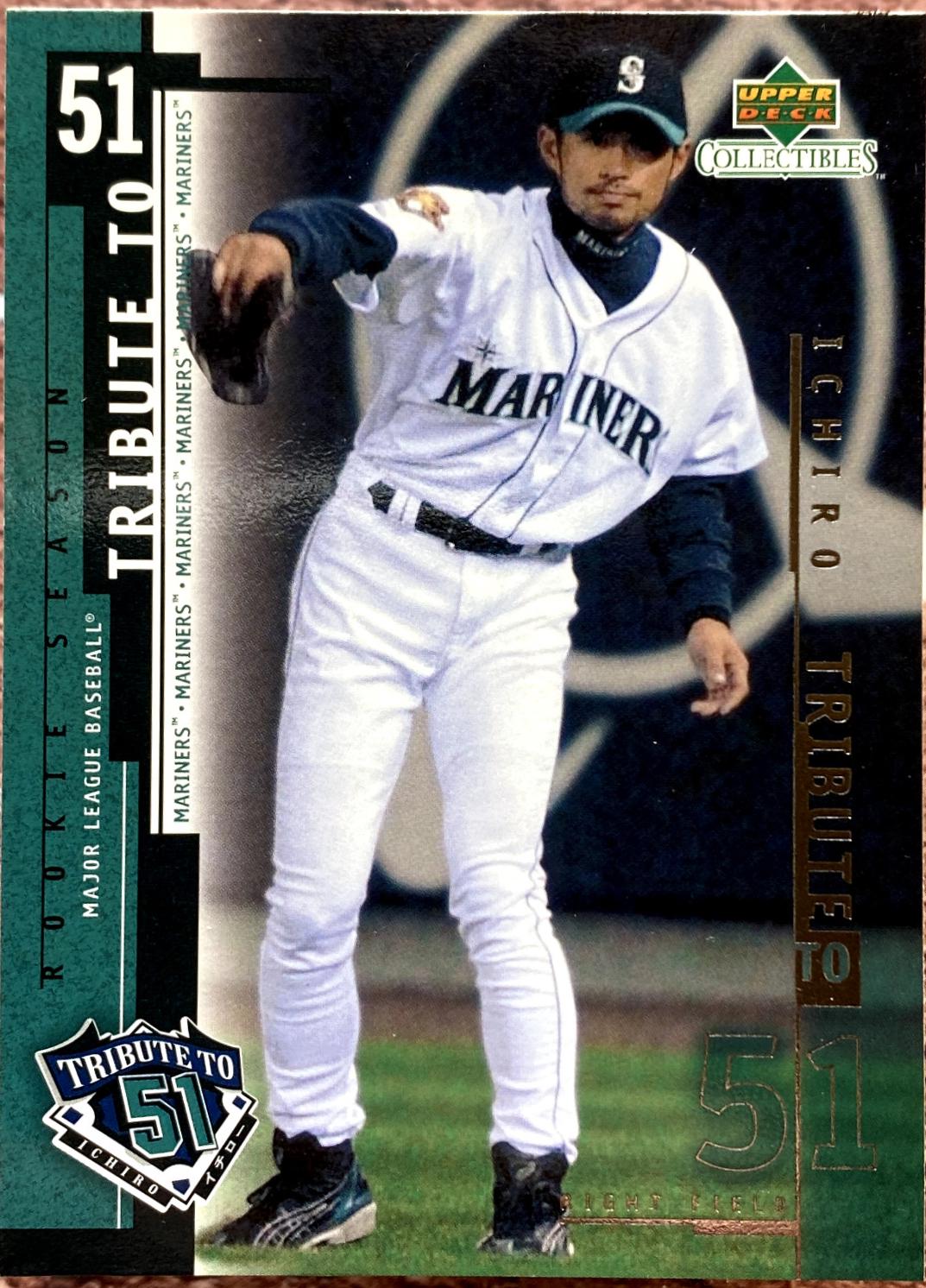 Ichiro Suzuki #I6 Baseball Cards 2001 Upper Deck Collectibles Ichiro Tribute to 51