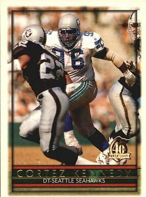 Cortez Kennedy #14 Football Cards 1996 Topps