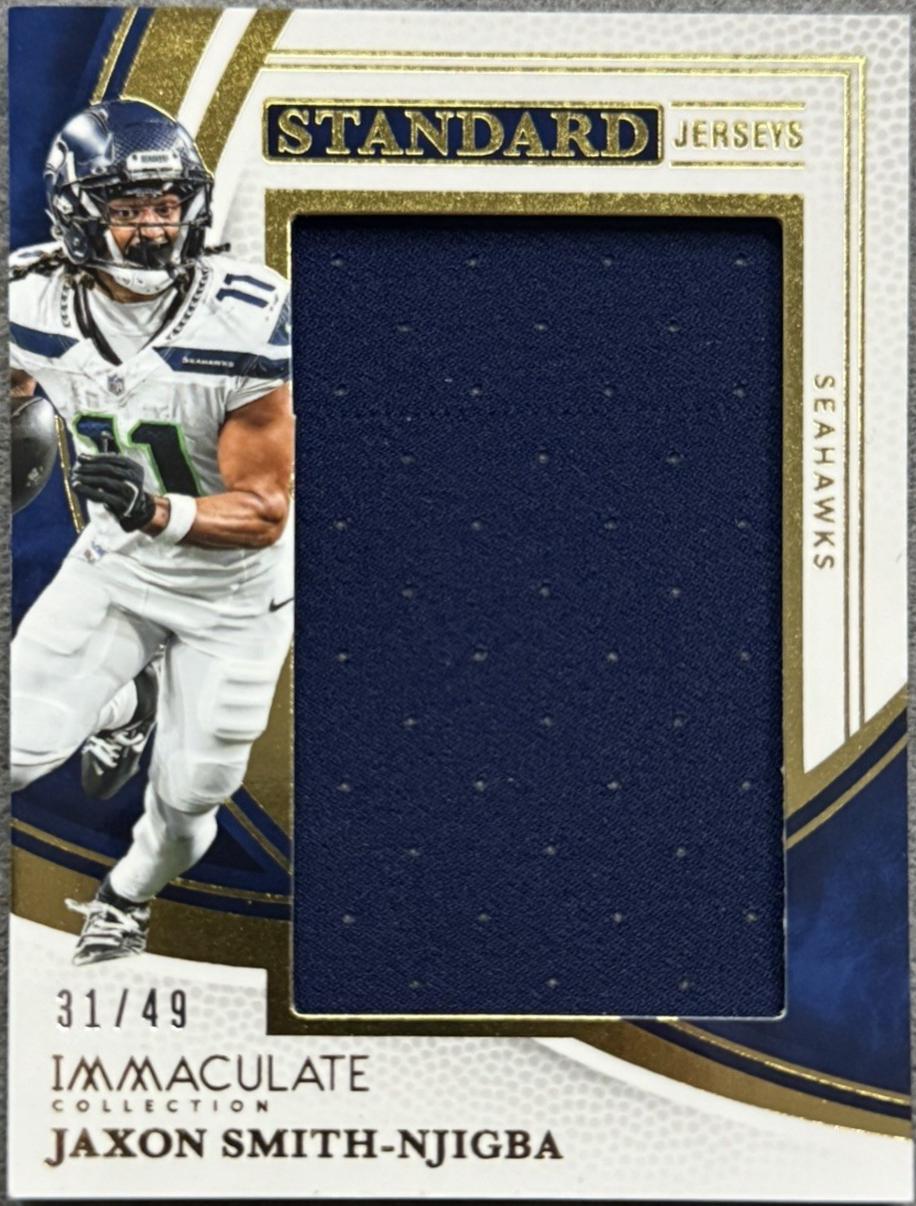 Jaxon Smith-Njigba #43 Prices | 2025 Panini Immaculate Standard
