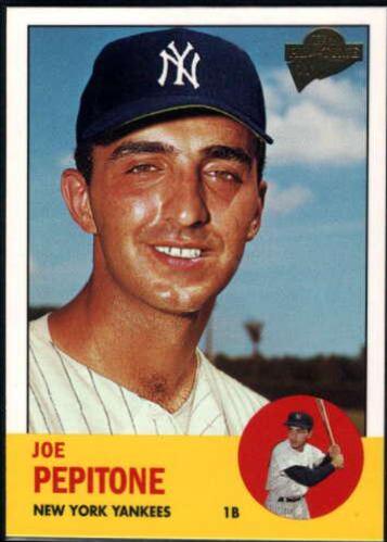 Joe Pepitone #17 Baseball Cards 2003 Topps All Time Fan Favorites