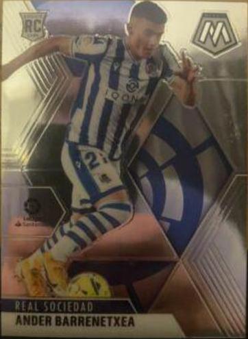 Ander Barrenetxea #52 Soccer Cards 2020 Panini Mosaic La Liga