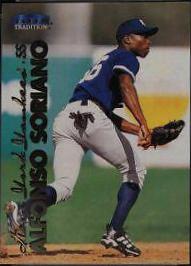 Alfonso Soriano #U-5 Baseball Cards 1999 Fleer Update