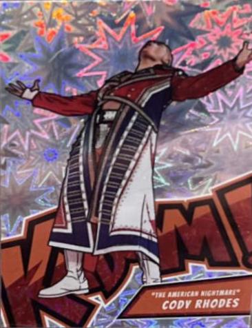 The American Nightmare' Cody Rhodes #5 Wrestling Cards 2023 Panini Revolution WWE Kaboom