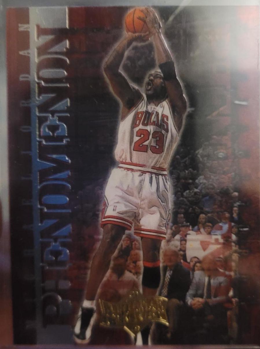 Michael Jordan #P7 Basketball Cards 1999 Upper Deck MJ Athlete of the Century Phenomenon