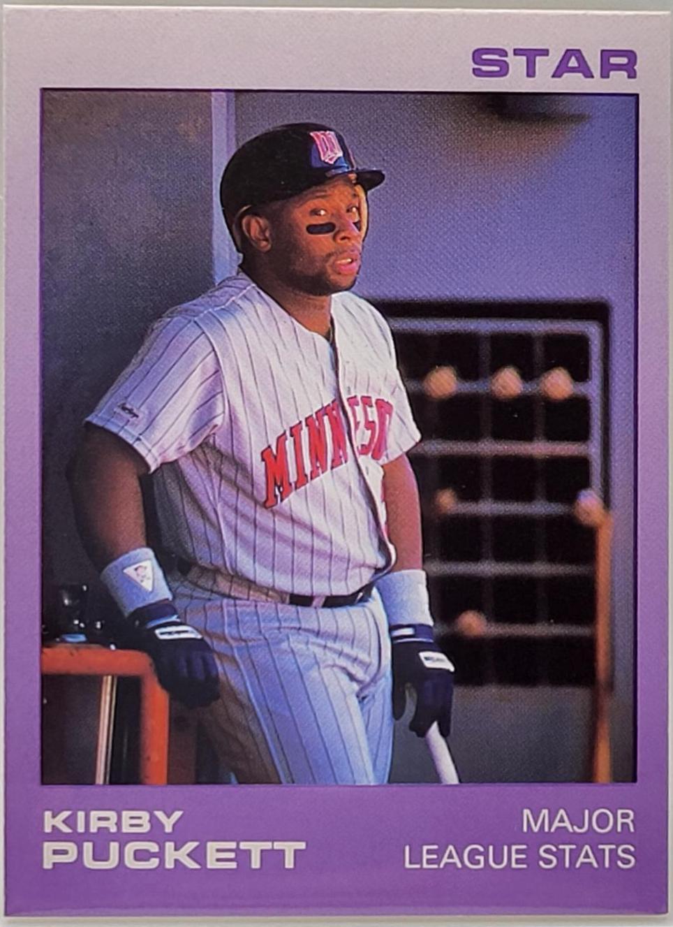 Kirby Puckett #3 1988 Star Puckett Baseball