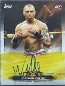 Joaquin Wilde #A-JW Wrestling Cards 2020 Topps WWE NXT Roster Autographs