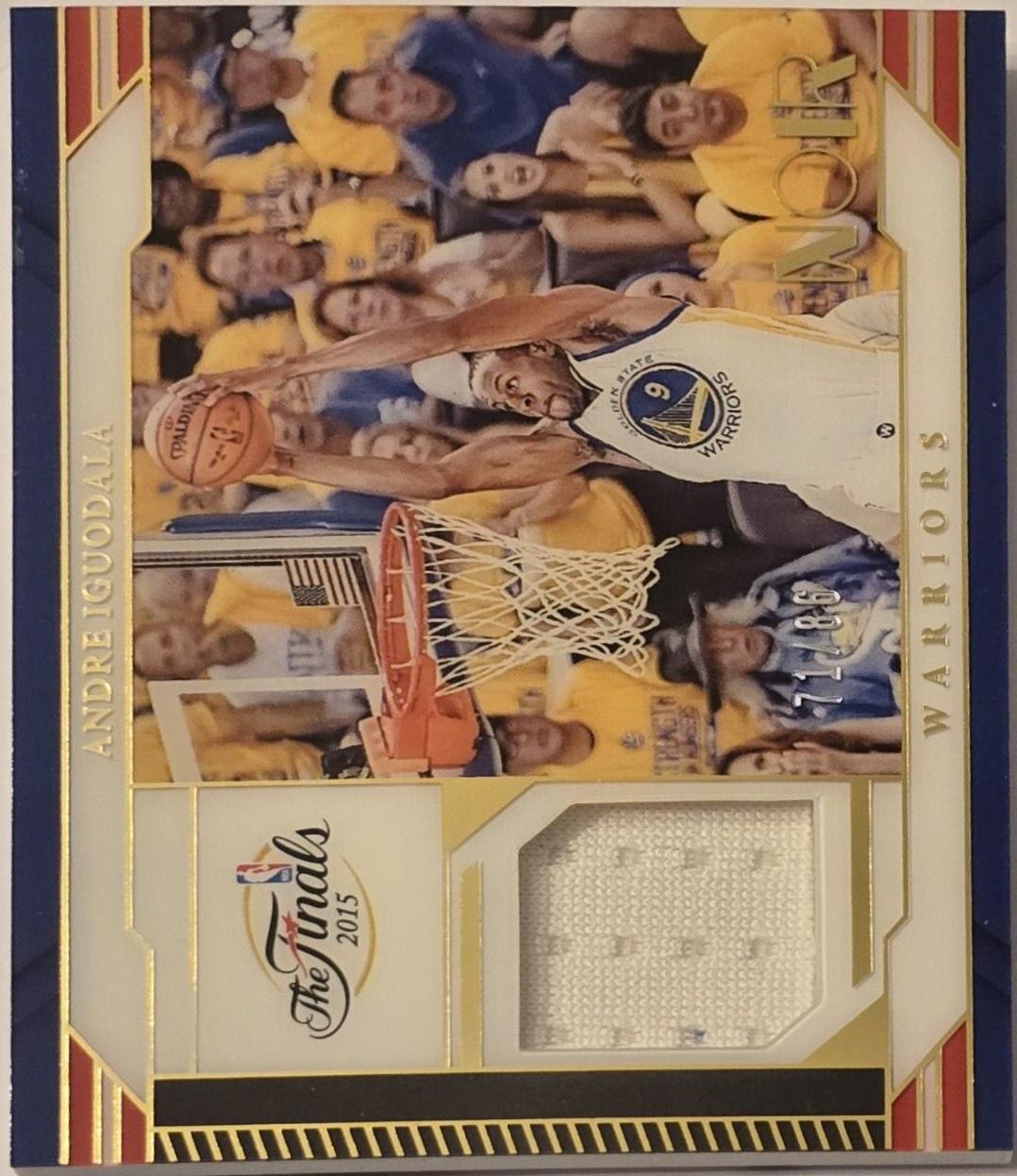 Andre Iguodala #NFM-AIG Basketball Cards 2023 Panini Noir NBA Finals Memorabilia