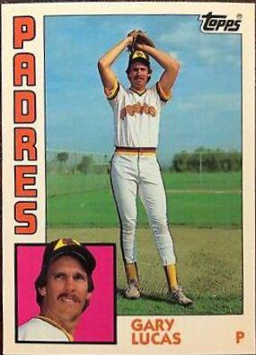 Gary Lucas #7 Baseball Cards 1984 Topps Tiffany