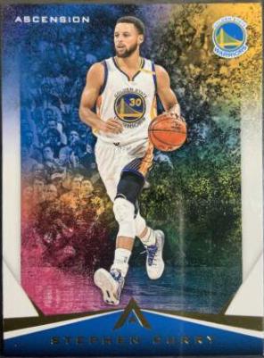 Stephen Curry #7 Basketball Cards 2017 Panini Ascension