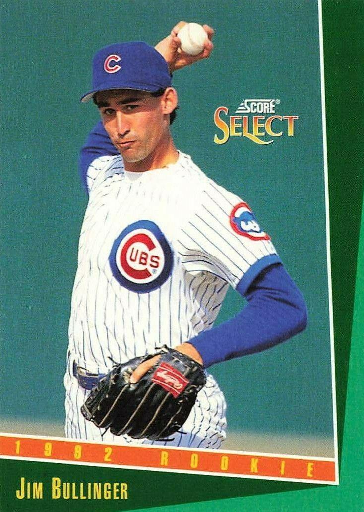 Jim Bullinger #285 Baseball Cards 1993 Score Select