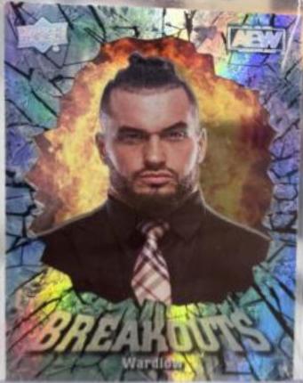 Wardlow #BO-23 Wrestling Cards 2022 Upper Deck AEW Breakouts