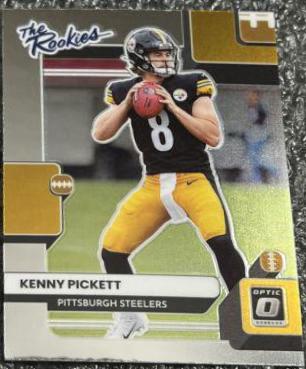 Kenny Pickett #TR-1 Football Cards 2022 Panini Donruss Optic The Rookies