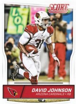 David Johnson #3 Football Cards 2016 Panini Score