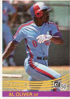 Al Oliver #177 1984 Donruss Baseball