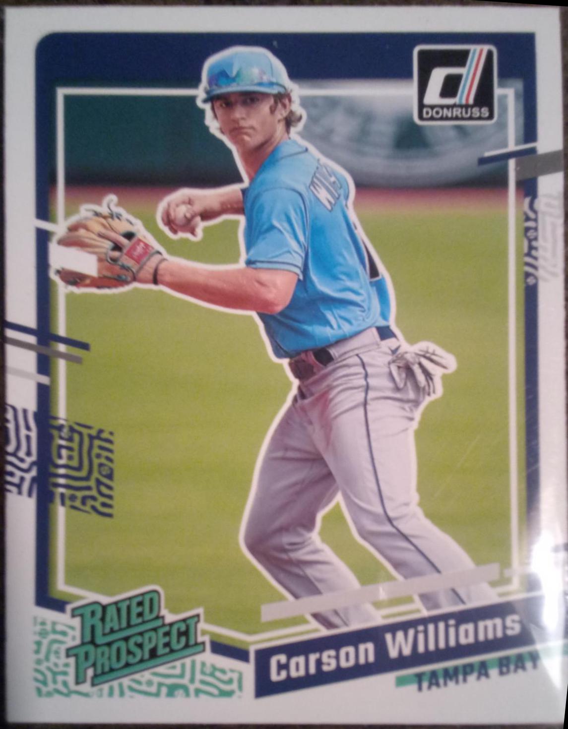 Carson Williams #65 Baseball Cards 2023 Panini Donruss