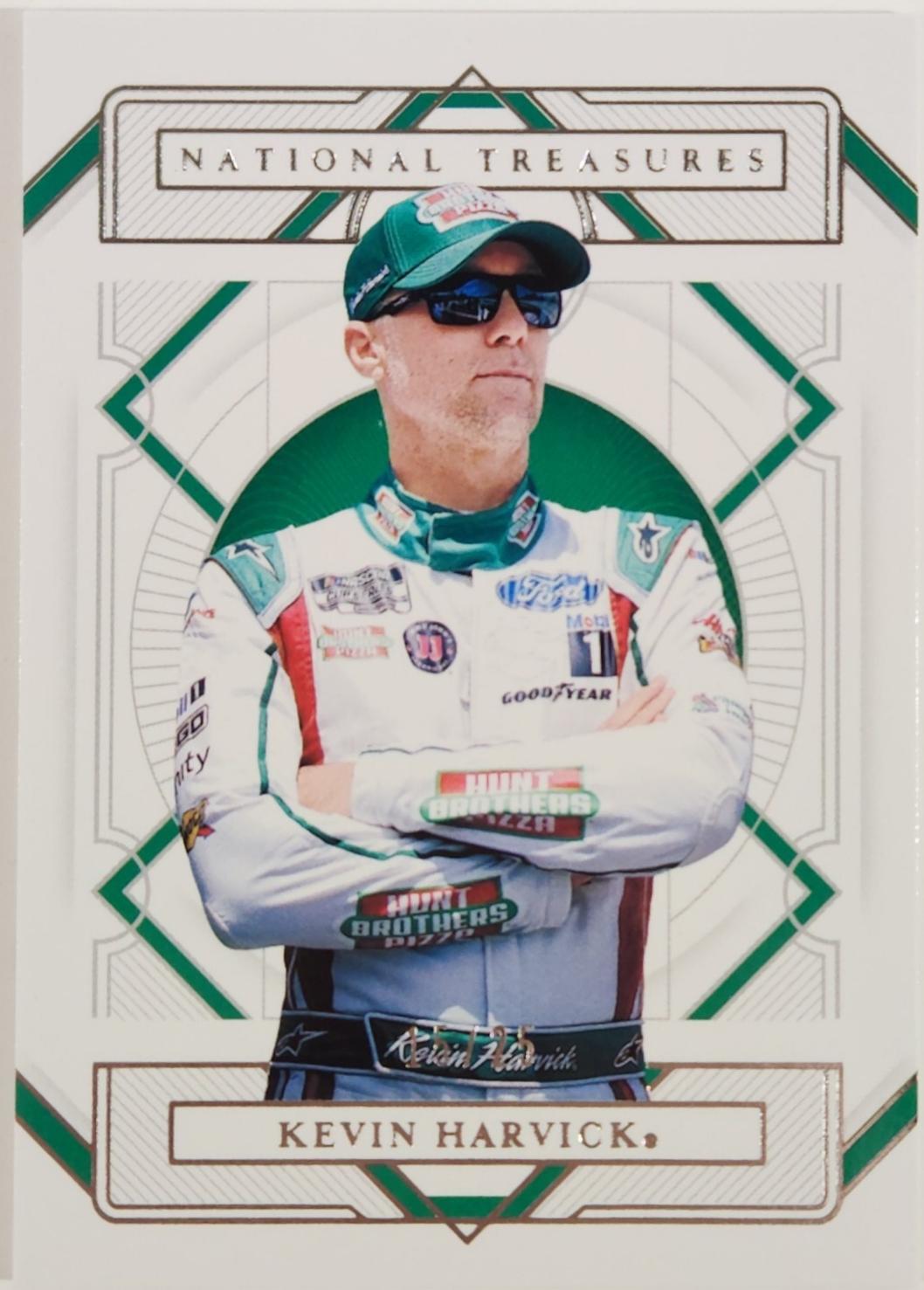 Kevin Harvick #4 Racing Cards 2021 Panini National Treasures NASCAR