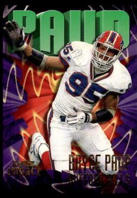 Bryce Paup #143 Football Cards 1997 Skybox Impact