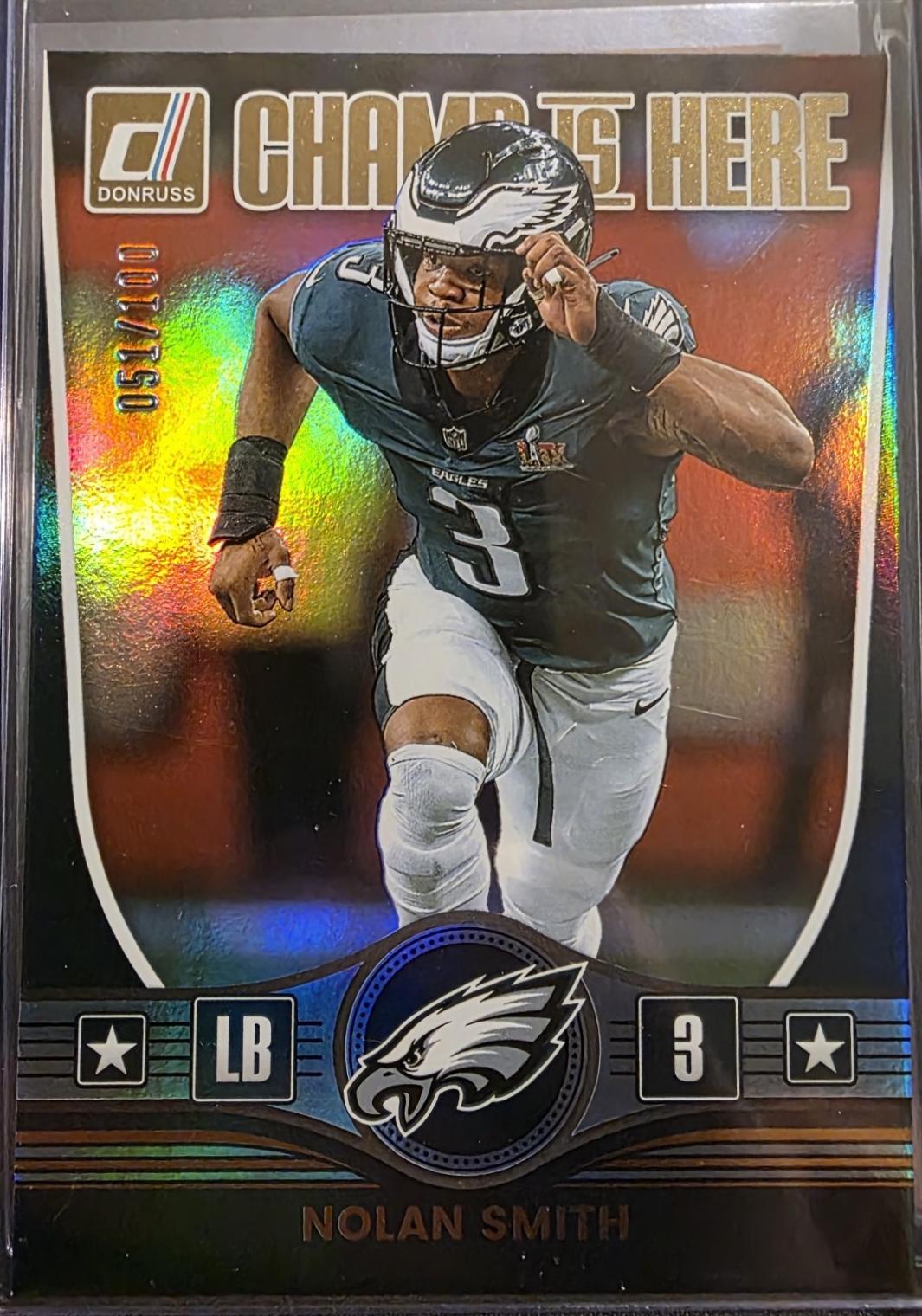 Nolan Smith [Holo] #CIH-NSH Prices | 2025 Panini Donruss Champ is