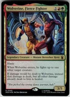 Wolverine, Fierce Fighter