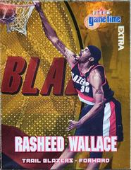 Rasheed Wallace [Extra] #67 Basketball Cards 2000 Fleer Game Time Prices
