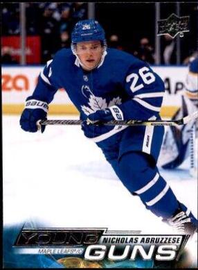 Nicholas Abruzzese #234 Hockey Cards 2022 Upper Deck