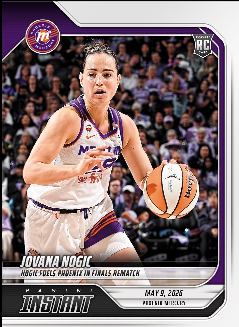 Jovana Nogic #39 2026 Panini Instant WNBA