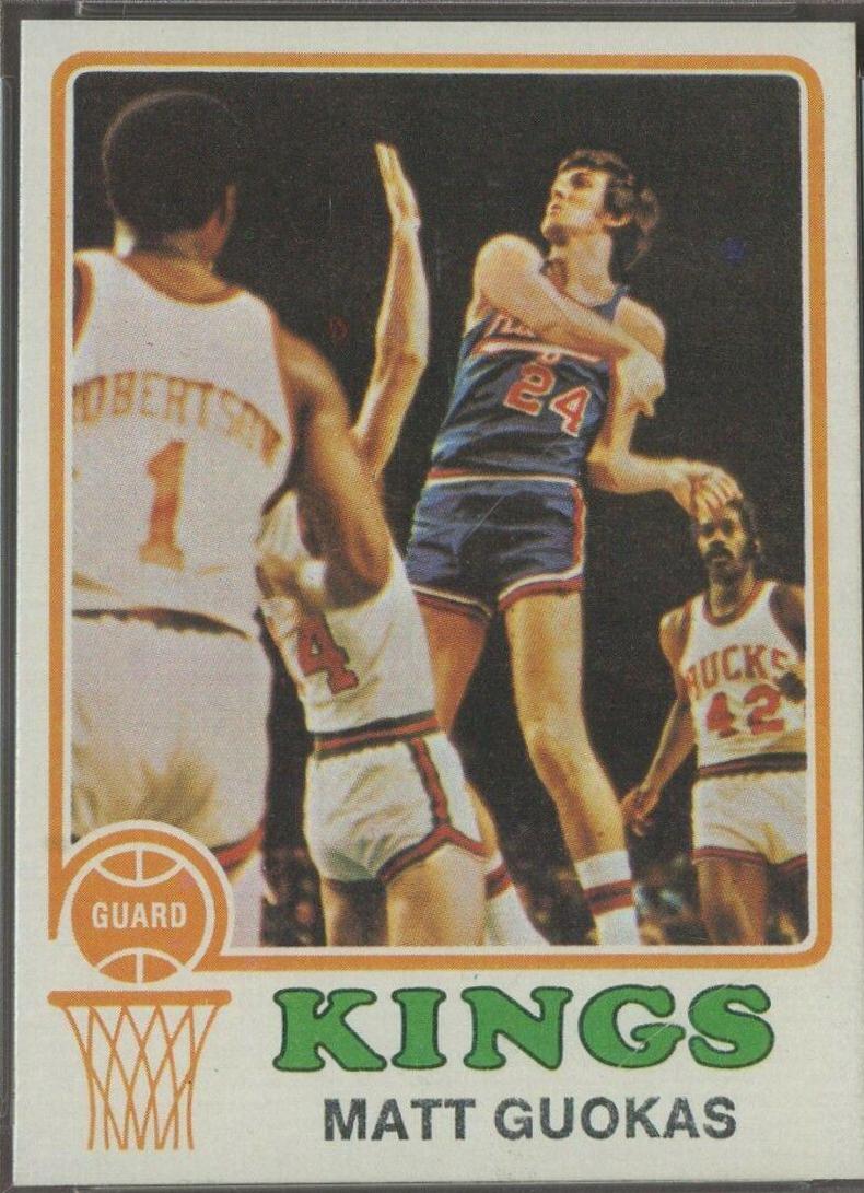 Matt Guokas #18 Basketball Cards 1973 Topps