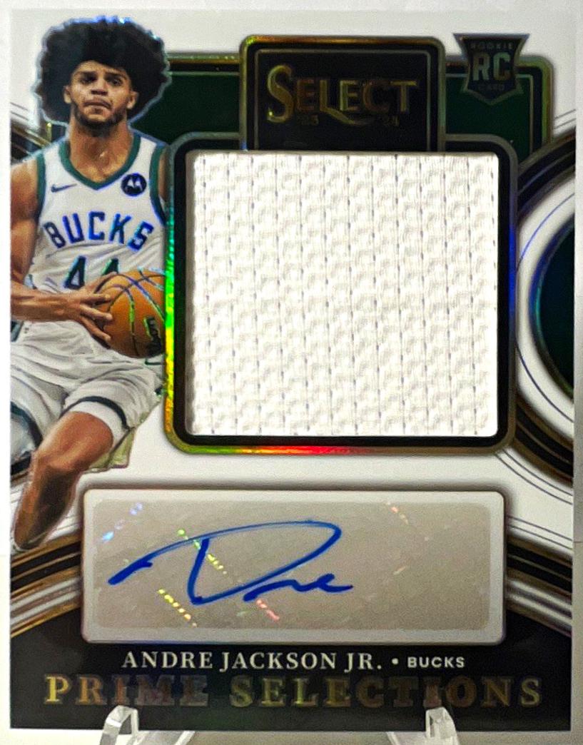 Andre Jackson Jr. #PS-AJJ 2023 Panini Select Prime Selection Signature Basketball