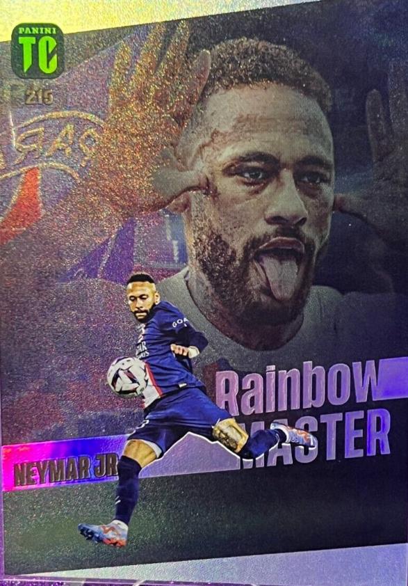 Neymar Jr. #215 Soccer Cards 2023 Panini Top Class