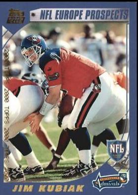 Jim Kubiak #356 Football Cards 2000 Topps