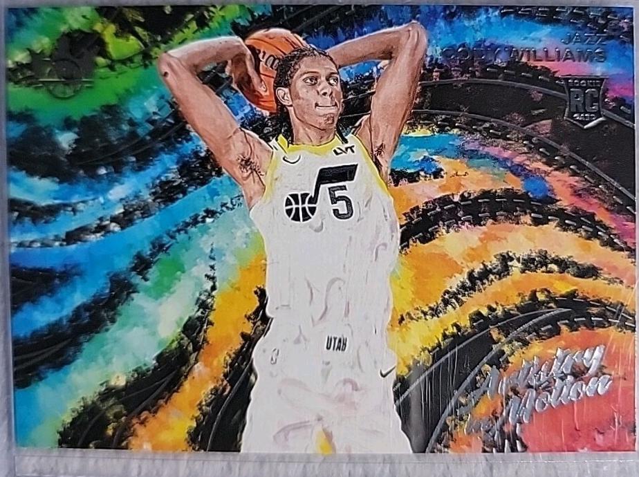 Cody Williams #19 Basketball Cards 2024 Panini Court Kings Artistry in Motion