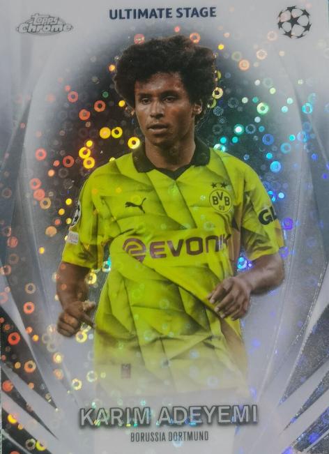 Karim Adeyemi #USC-11 Soccer Cards 2023 Topps UEFA Club Ultimate Stage