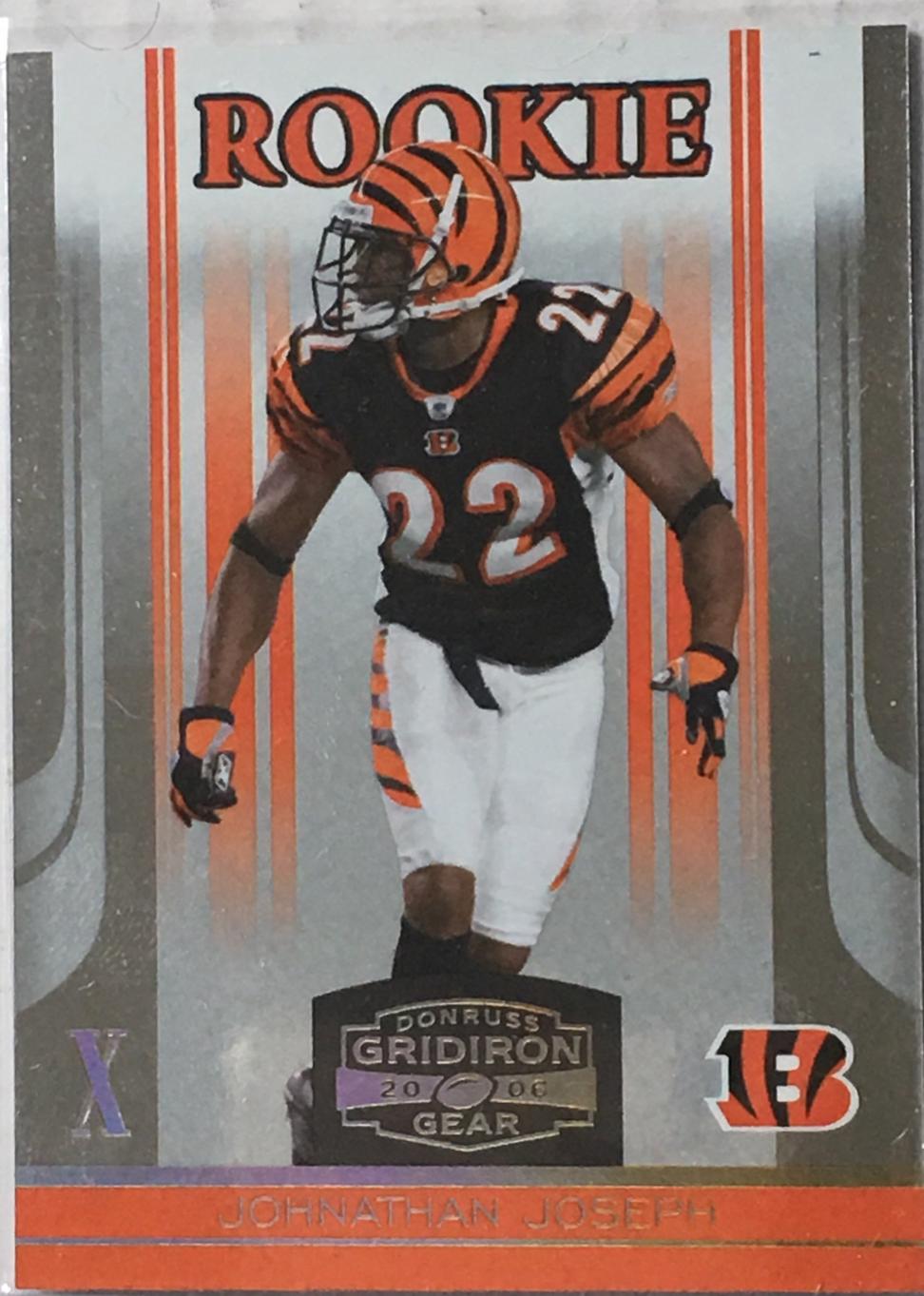 Johnathan Joseph #164 2006 Panini Donruss Gridiron Gear Football