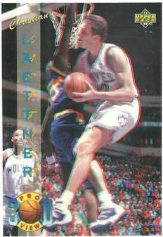 Christian Laettner #14 Basketball Cards 1993 Upper Deck Pro View 3-D