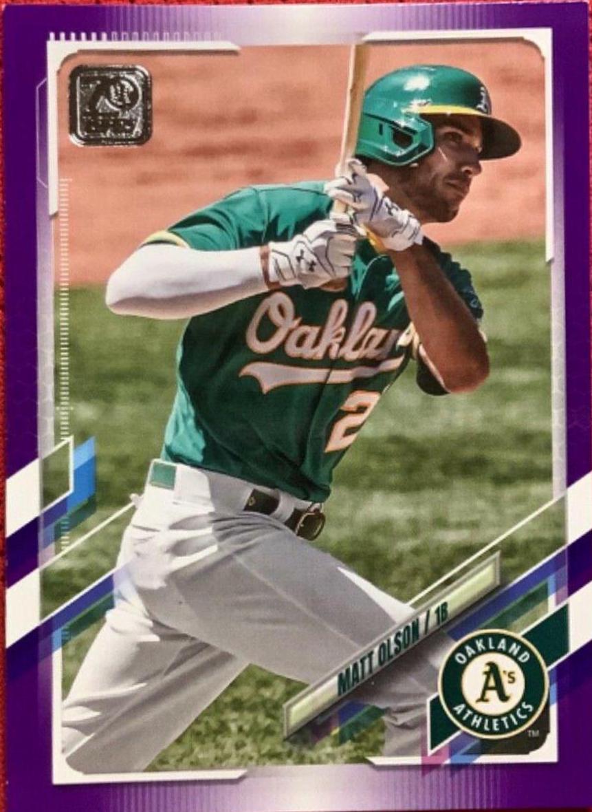 Matt Olson [Purple] #218