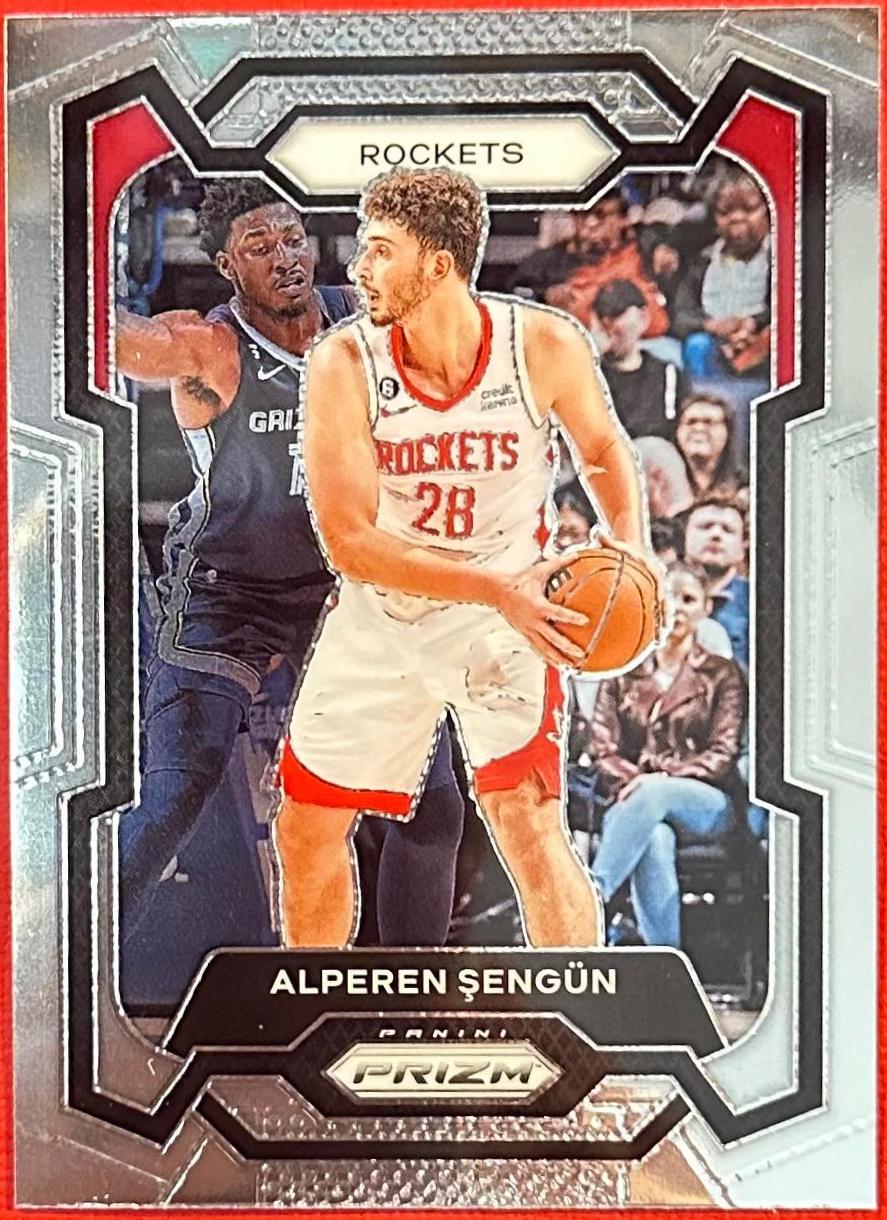 Alperen Sengun #20 Basketball Cards 2023 Panini Prizm