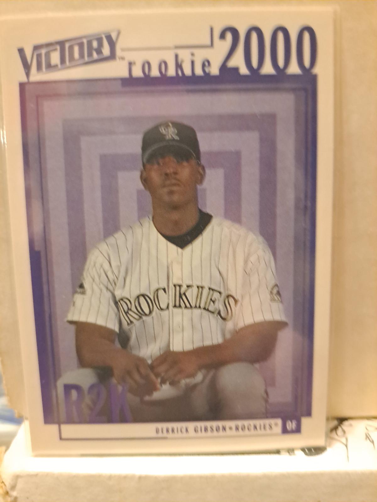 Derrick Gibson Baseball Cards 2000 Upper Deck Victory