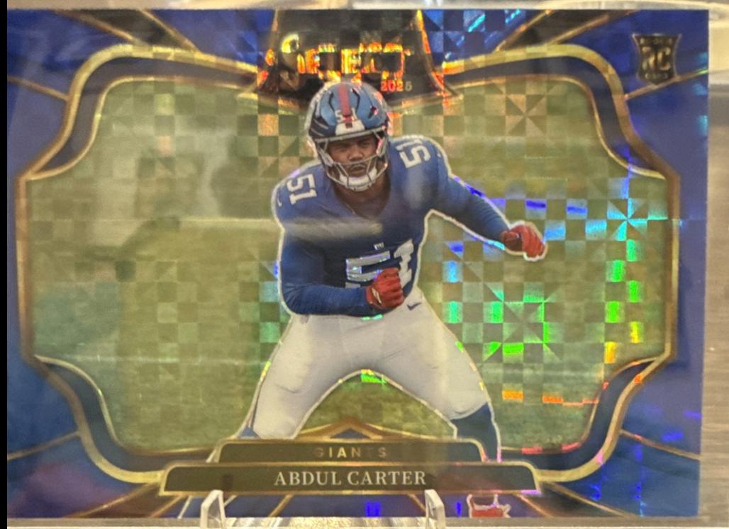 Abdul Carter [Blue Prizm] #495