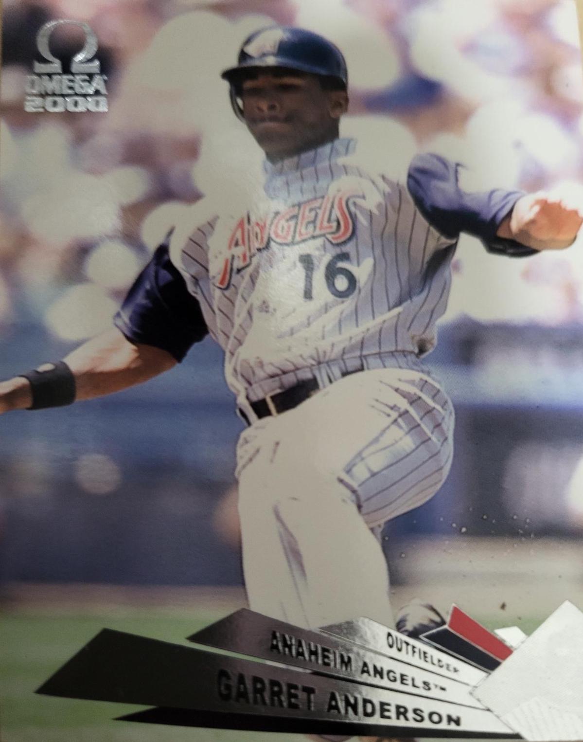 Garret Anderson #1 Baseball Cards 2000 Pacific Omega