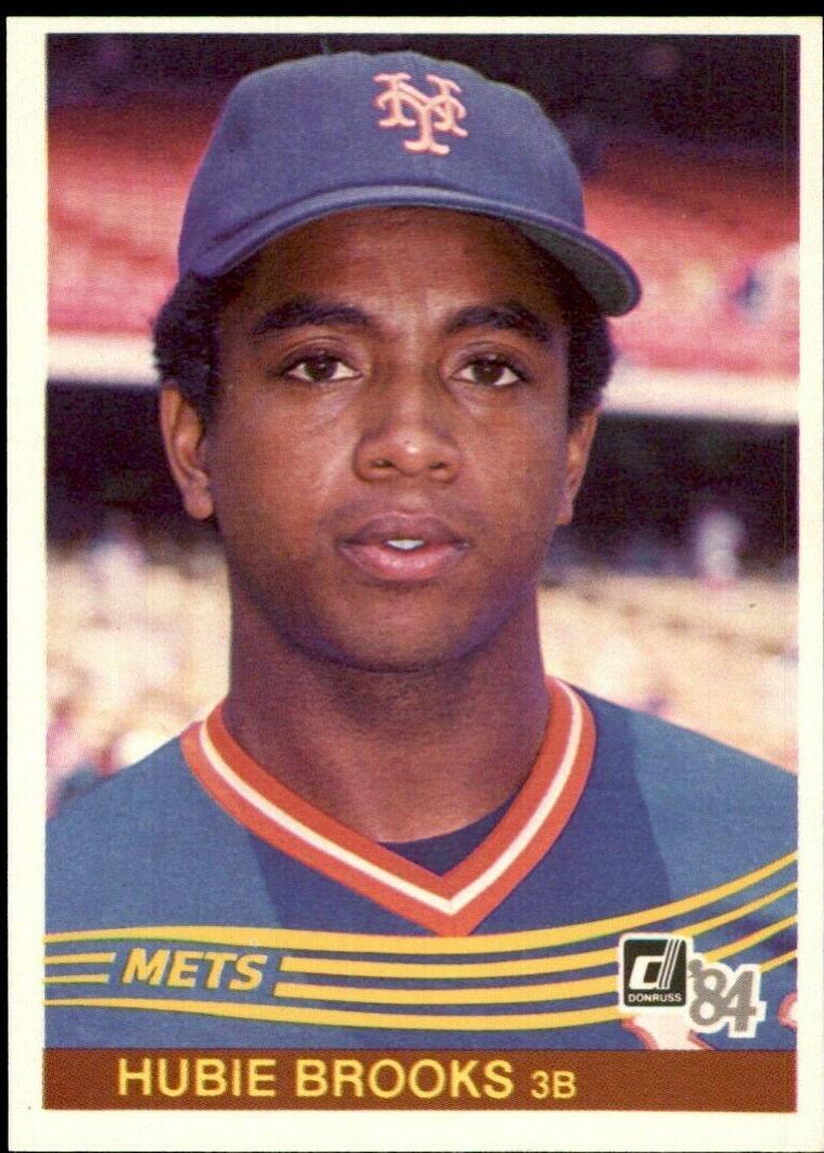 Hubie Brooks #607 Baseball Cards 1984 Donruss