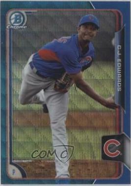 C.J. Edwards #BCP156 Baseball Cards 2015 Bowman Chrome Prospects