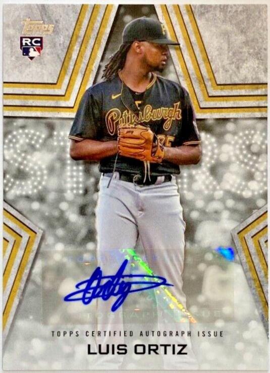 Luis Ortiz #BSA-LO Baseball Cards 2023 Topps Series 2 Stars Autographs