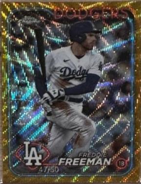 Freddie Freeman [Gold Refractor] #4