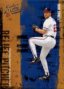 John Smoltz #69 Baseball Cards 2005 Donruss Leather & Lumber