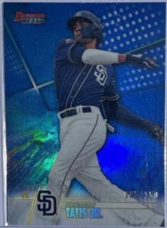 Fernando Romero [Blue Refractor] #12 Baseball Cards 2018 Bowman's Best