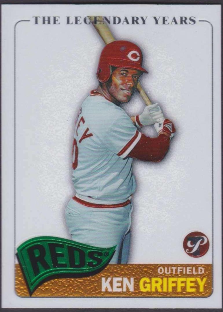 Ken Griffey #52 Baseball Cards 2005 Topps Pristine Legends