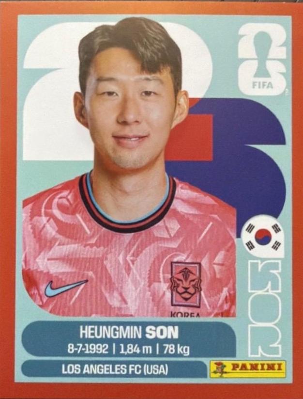 2026 Heung-min Son [Red] #KOR18