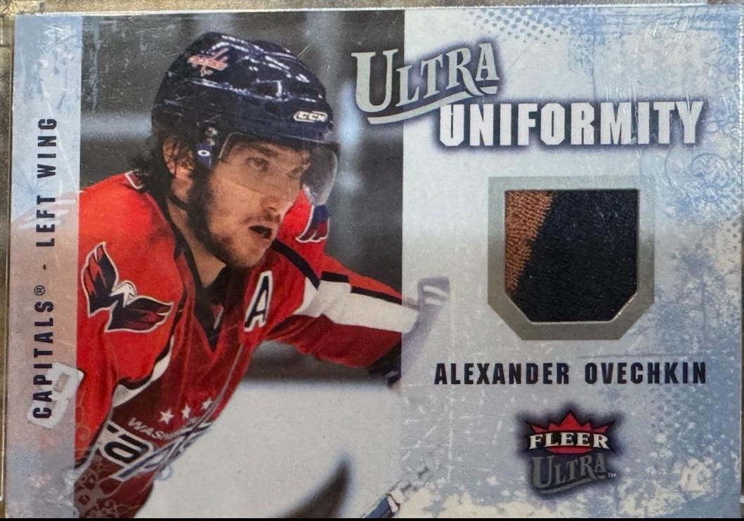 Alexander Ovechkin #UA-AO Hockey Cards 2008 Ultra Uniformity