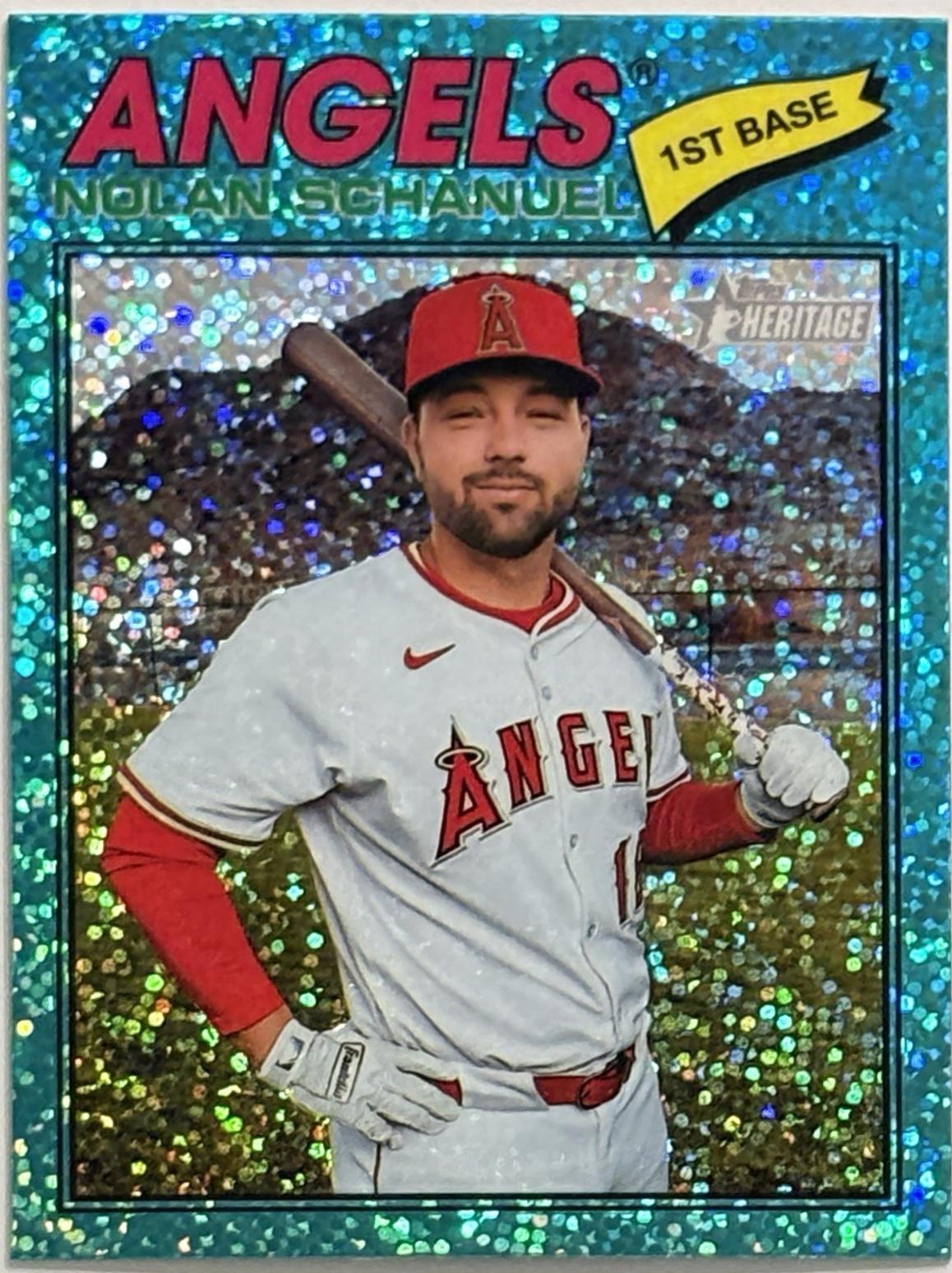Nolan Schanuel [Aqua Sparkle Chrome] #117